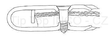 Spojovač MS25 Galvanizovaný 450N/mm