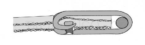 Spojovač SL00 Nerezový 12N/mm