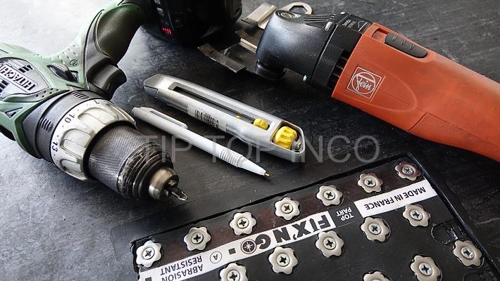 FIX´N GO oděr.2m nerez.šrouby 5x10+5x12
