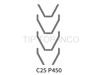 Profil C25P450 EP400/3/3+1,5